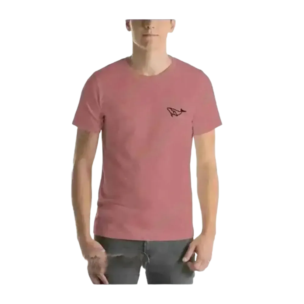 Unisex Besticktes T-Shirt aus 100% Baumwolle in XS bis 5XL, bequemes Herren-T-Shirt für jeden Anlass, in verschiedenen Farben