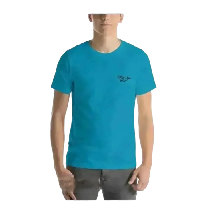 Unisex besticktes Rundhalsshirt aus 100% Baumwolle in XS bis 5XL, bequemes T-Shirt für jeden Anlass, in verschiedenen Farben.