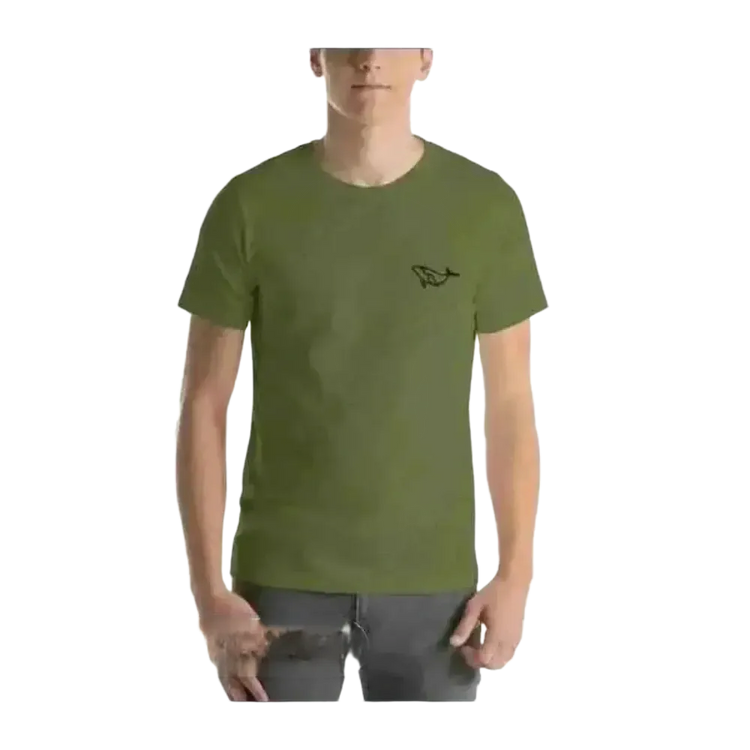 Unisex Rundhalsshirt aus 100% Baumwolle mit Stickerei, in XS bis 5XL, bequemes T-Shirt für Männer und Frauen.
