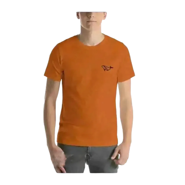 Unisex T-Shirt aus 100% Baumwolle mit Stickerei, in XS bis 5XL, bequemes Shirt für jeden Anlass, von BUYATHOME24.