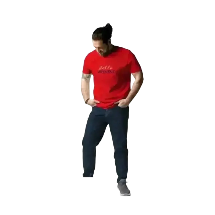 Unisex Baumwoll-Rundhalsshirt mit Grafik-Print, erhältlich in S bis 2XL, bequemes T-Shirt für jeden Anlass, von BUYATHOME24