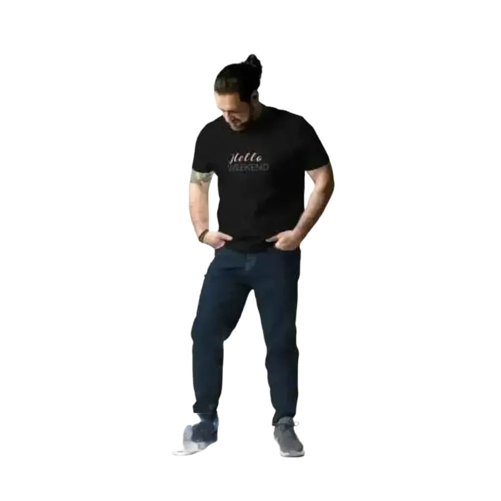 Unisex Baumwoll Rundhalsshirt von BUYATHOME24 mit grafischem Druck, in S bis 2XL, für jeden Anlass, bequem und stilvoll.