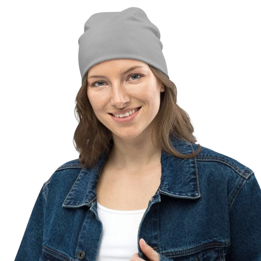 Unisex Sommermütze aus Polyester, schnelltrocknende Beanie in S-L, ideal für Damen, bequem und atmungsaktiv.