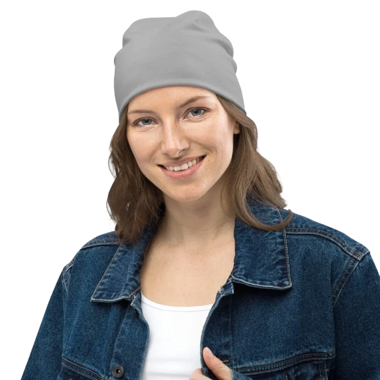 Unisex Sommermütze aus Polyester, schnelltrocknende Beanie in S-L, ideal für Damen, bequem und atmungsaktiv.
