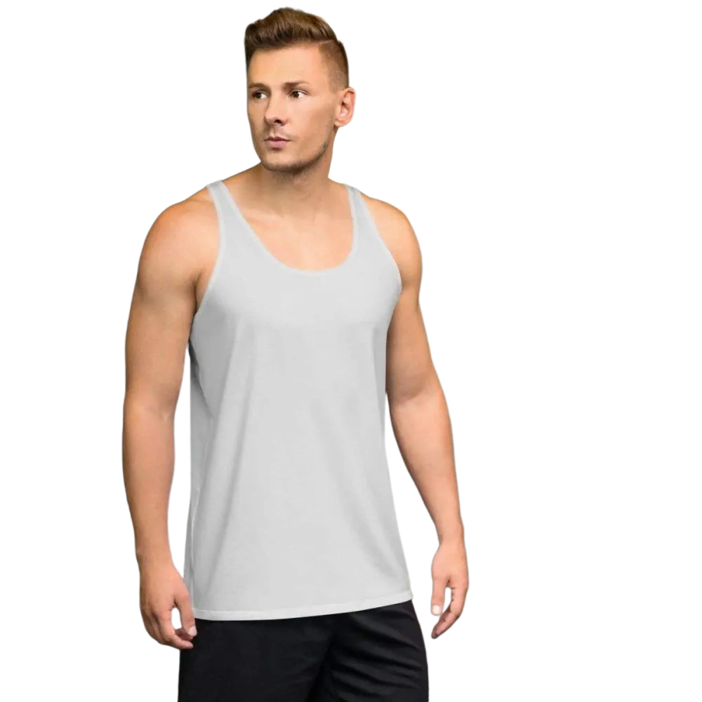 Herren-Sport-Tanktop von BUYATHOME24, dehnbares Achselshirt in XS-2XL, bequemes unisex Tanktop für sportliche Aktivitäten