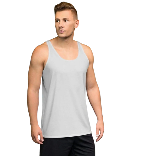 Herren-Sport-Tanktop von BUYATHOME24, dehnbares Achselshirt in XS-2XL, bequemes unisex Tanktop für sportliche Aktivitäten