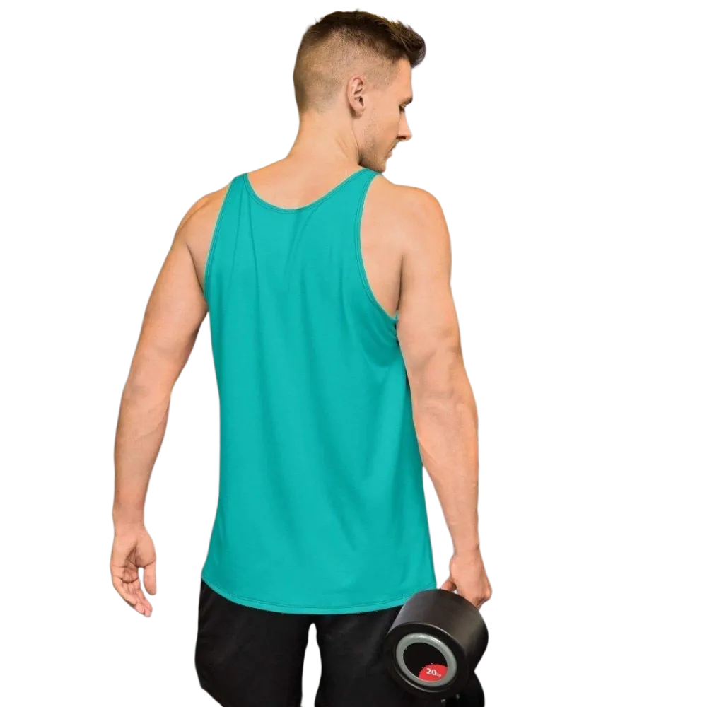 Unisex Sport Tanktop von BUYATHOME24, elastisches Achselshirt, Herren, in XS bis 2XL, sportlich und bequem.