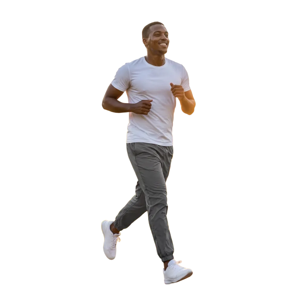 Graue Unisex Sporthose von BUYATHOME24, wasserabweisende Trainingshose in XS bis 3XL, bequem und sportlich für jede Gelegenheit