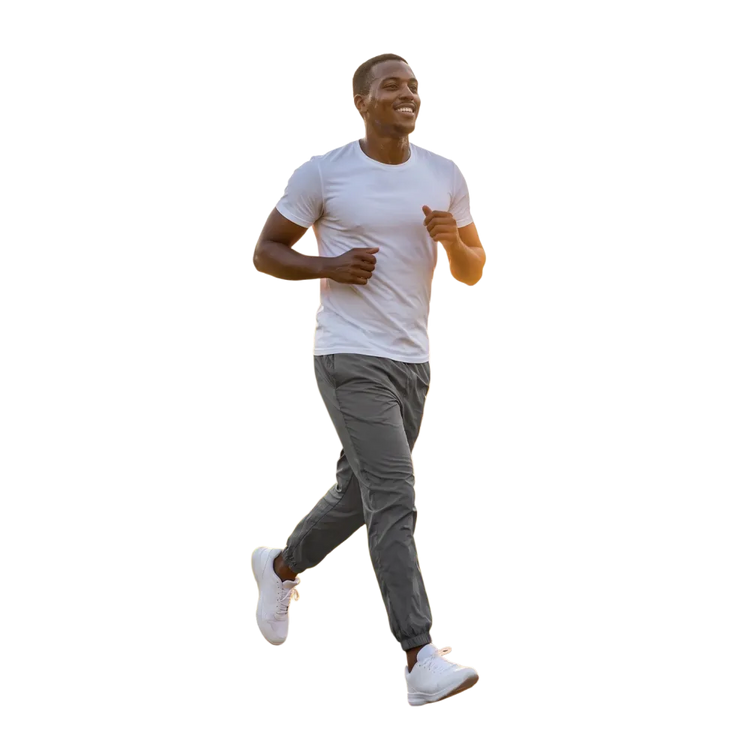 Graue Unisex Sporthose von BUYATHOME24, wasserabweisende Trainingshose in XS bis 3XL, bequem und sportlich für jede Gelegenheit