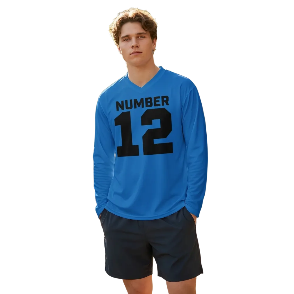 Unisex Hockey T-Shirt aus Polyester mit Grafik, atmungsaktiv, Stretchstoff, in 2XS-6XL, von BUYATHOME24