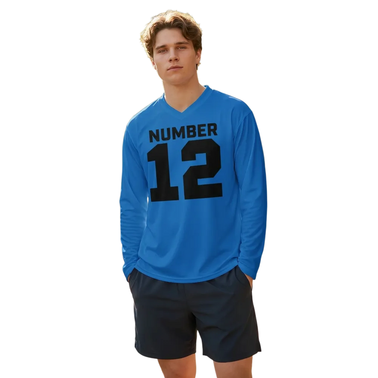 Unisex Hockey T-Shirt aus Polyester mit Grafik, atmungsaktiv, Stretchstoff, in 2XS-6XL, von BUYATHOME24