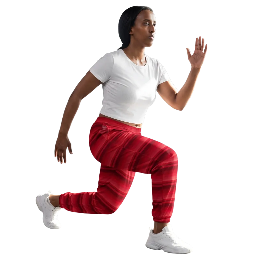 Lifestyle-Bild für Unisex Trainingshose - Atmungsaktive Sporthose mit Reißverschlusstaschen