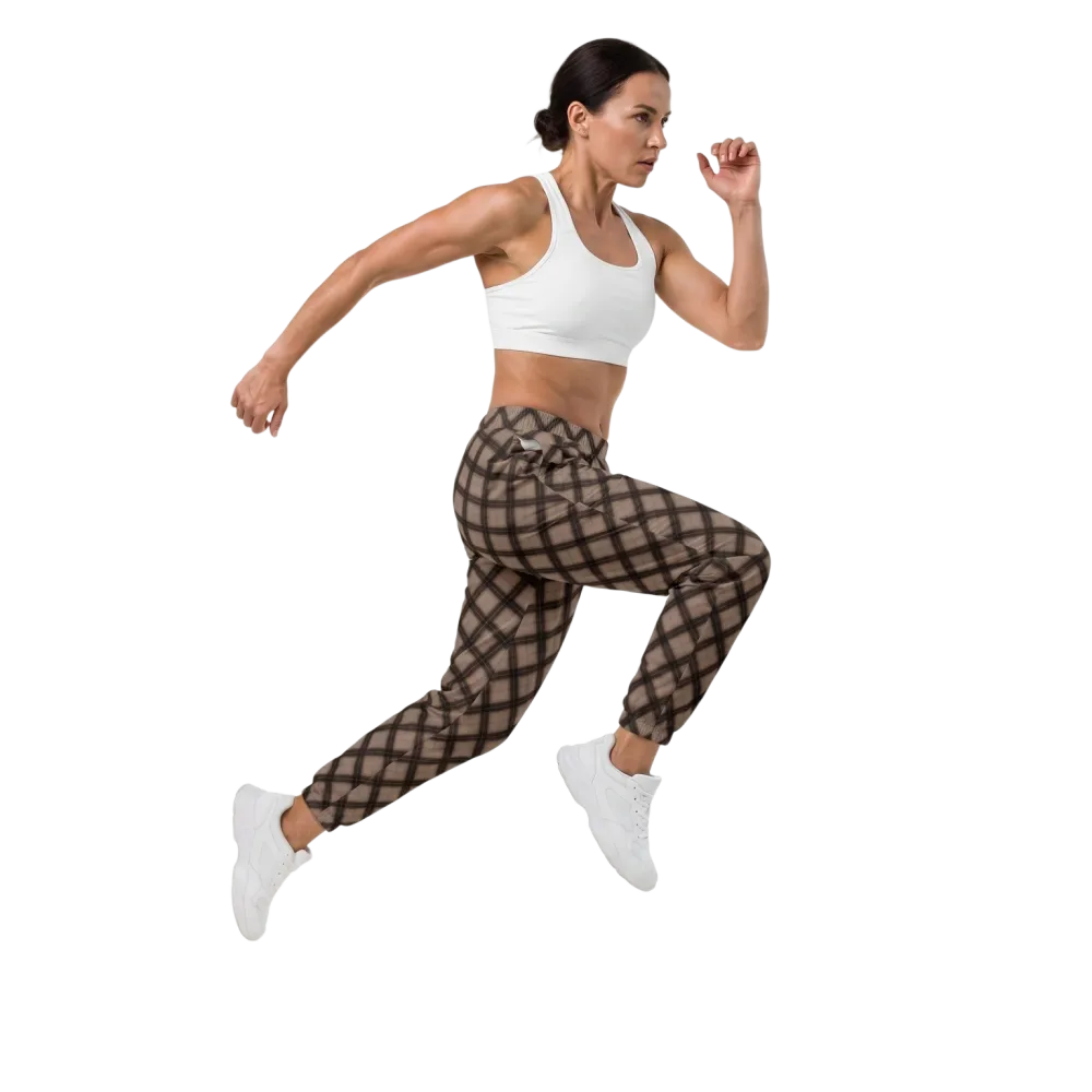 Unisex Polyester-Sporthose mit Reißverschlusstaschen in XS bis 3XL, bequem und sportlich, in neutralem Design.