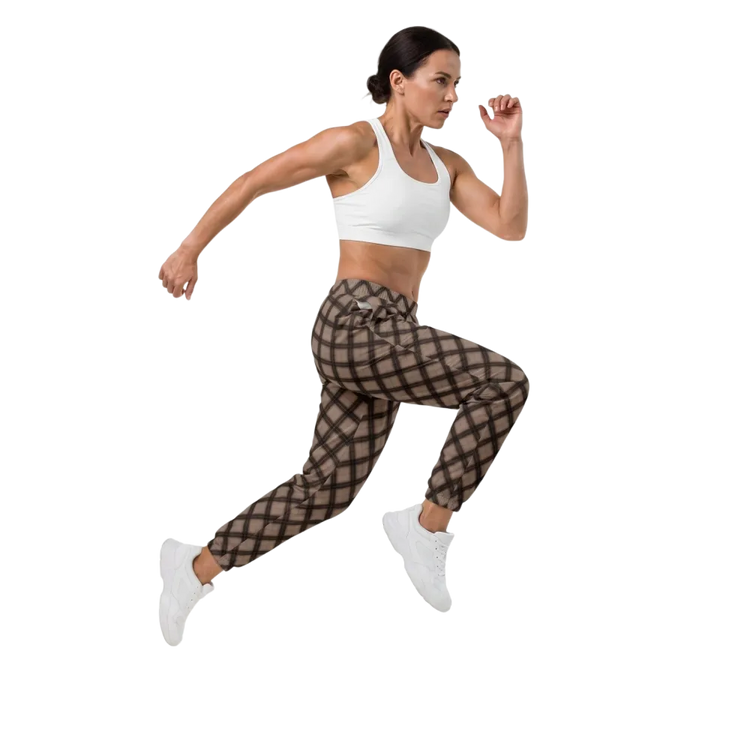 Unisex Polyester-Sporthose mit Reißverschlusstaschen in XS bis 3XL, bequem und sportlich, in neutralem Design.