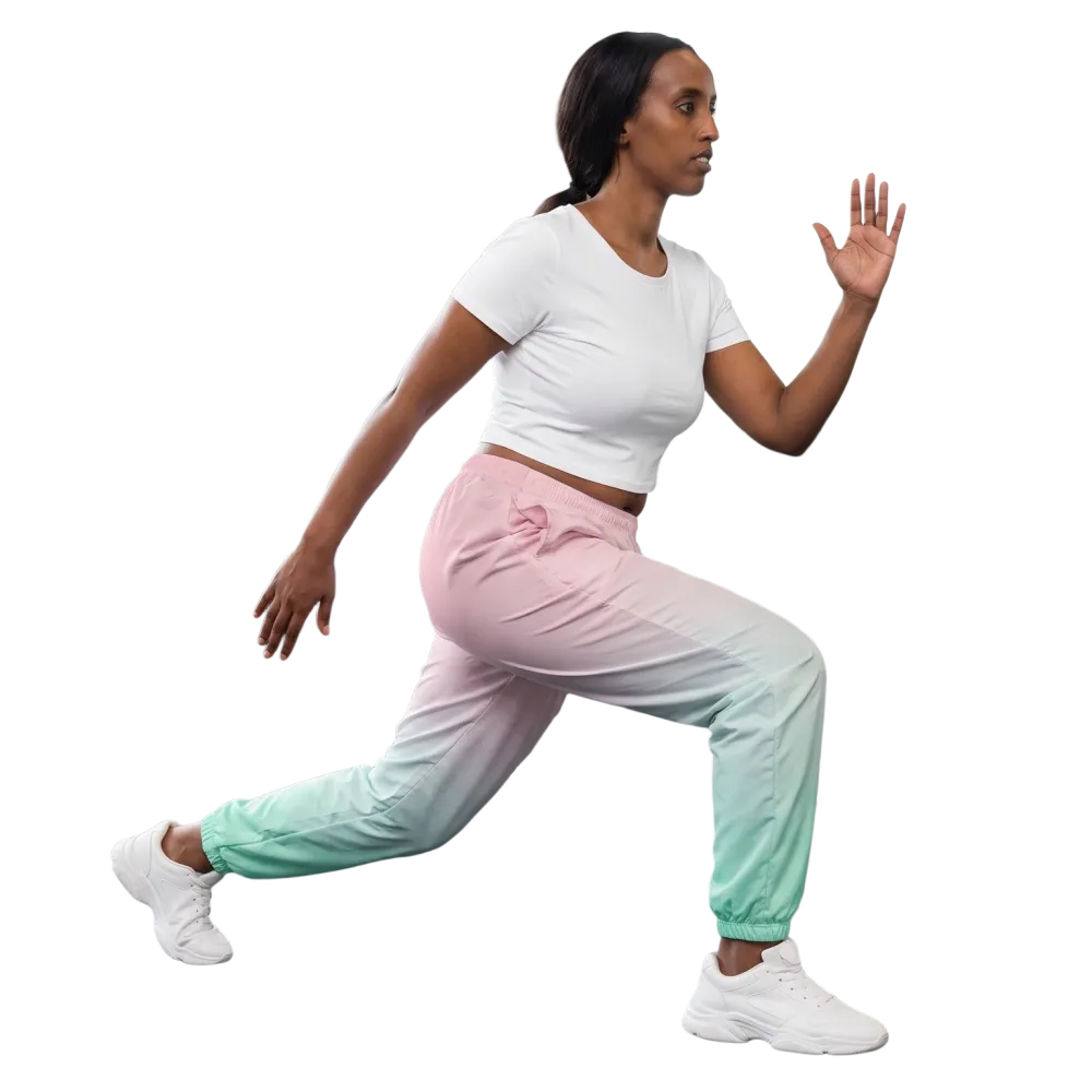 Unisex Polyester-Sporthose mit Reißverschlusstaschen in XS-3XL, bequem und sportlich, ideal für Fitness und Freizeit.