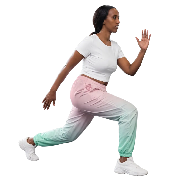 Unisex Polyester-Sporthose mit Reißverschlusstaschen in XS-3XL, bequem und sportlich, ideal für Fitness und Freizeit.