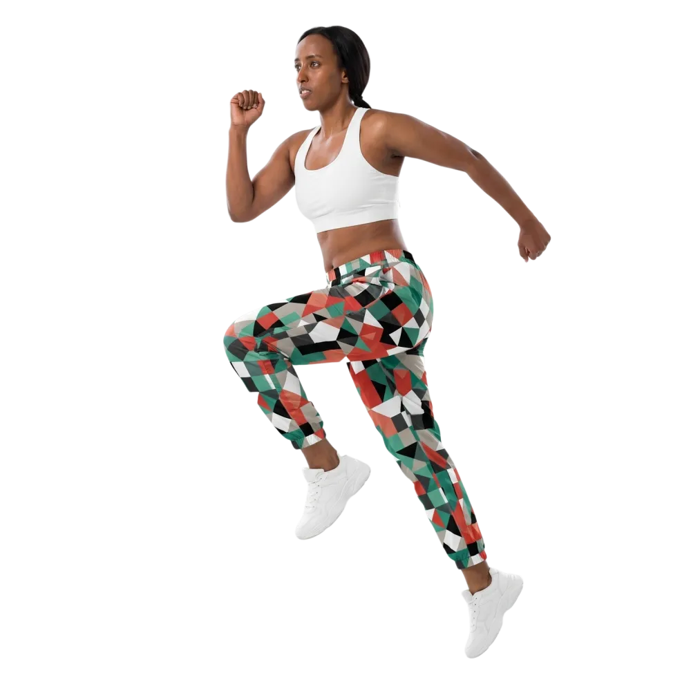 Unisex Sporthose aus Polyester, wasserabweisend, in XS bis 3XL, mit elastischem Bund und seitlichen Taschen, von BUYATHOME24