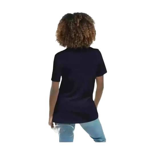 Damen Grafik T-Shirt aus Baumwolle, kurzarm, Rundhals, in S bis 3XL, stilbewusste Frauen, BUYATHOME24
