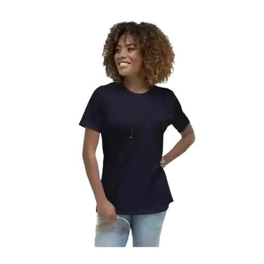 Grafik Damen T-Shirt aus Baumwolle, Rundhals, für stilbewusste Frauen, erhältlich in S-3XL, von BUYATHOME24.