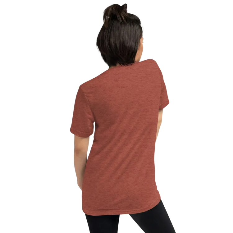 Vintage Look Damen T-Shirt von BUYATHOME24, unisex Tri-Blend in Clay, mit Retro-Design, ideal als Geburtstagsgeschenk, Größen XS-4XL