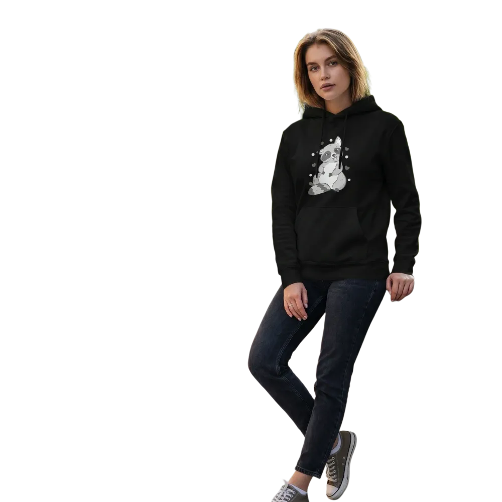 Grafik Mädchen Hoodie aus Baumwolle für Kinder, Kapuzenpullover mit Tierdruck, geeignet für Mädchen von 4 bis 12 Jahren