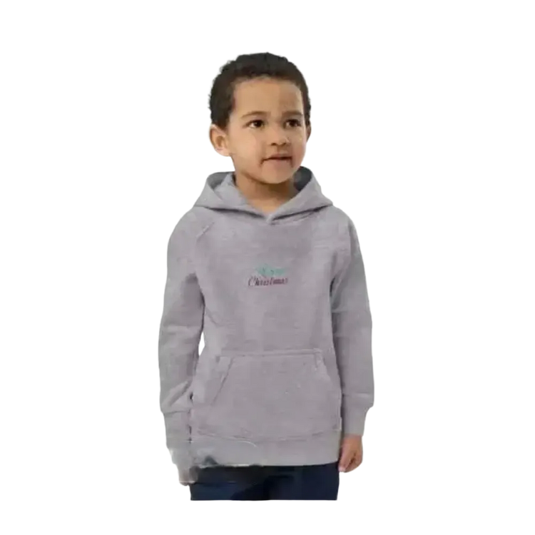 Weißer Kinder-Hoodie mit Baum-Design, unisex, für 4-12 Jahre, aus Baumwolle, von BUYATHOME24