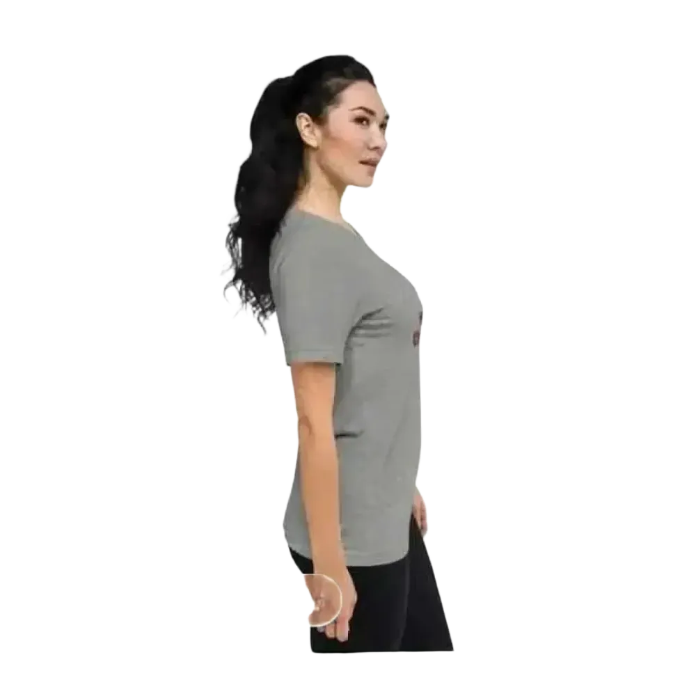 Besticktes Damen-Polyester-T-Shirt in Weiß, Kurzarm, Rundhals, für Damen XS-4XL, geeignet für festliche Weihnachtsstile.