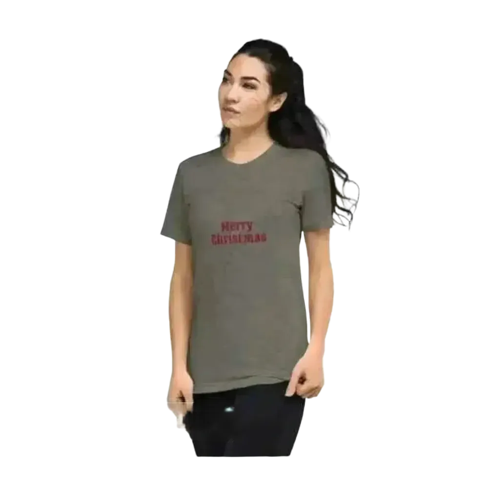 Besticktes Damen-Polyester T-Shirt in verschiedenen Größen, geeignet für festliche Anlässe, stilvoll und bequem.