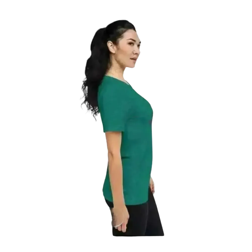 Besticktes Damen T-Shirt aus Polyester in XS-4XL, Kurzarm, für jeden Stil, mit weihnachtlichen Design, von BUYATHOME24