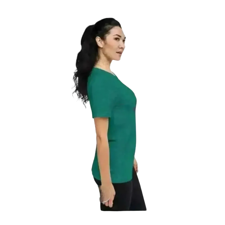 Besticktes Damen T-Shirt aus Polyester in XS-4XL, Kurzarm, für jeden Stil, mit weihnachtlichen Design, von BUYATHOME24