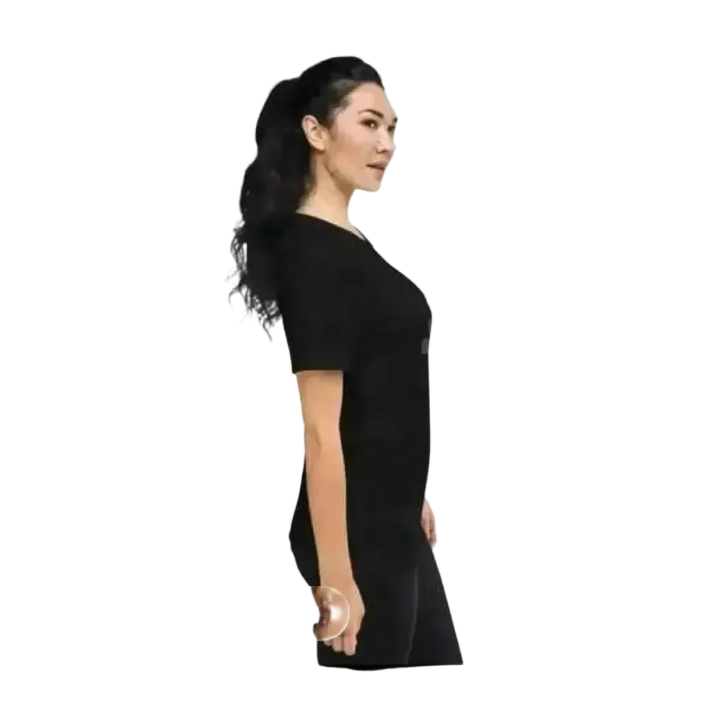 Besticktes Damen-Polyester T-Shirt von BUYATHOME24, Kurzarm, Rundhals, für Weihnachten, in XS bis 4XL, stilvoll und bequem