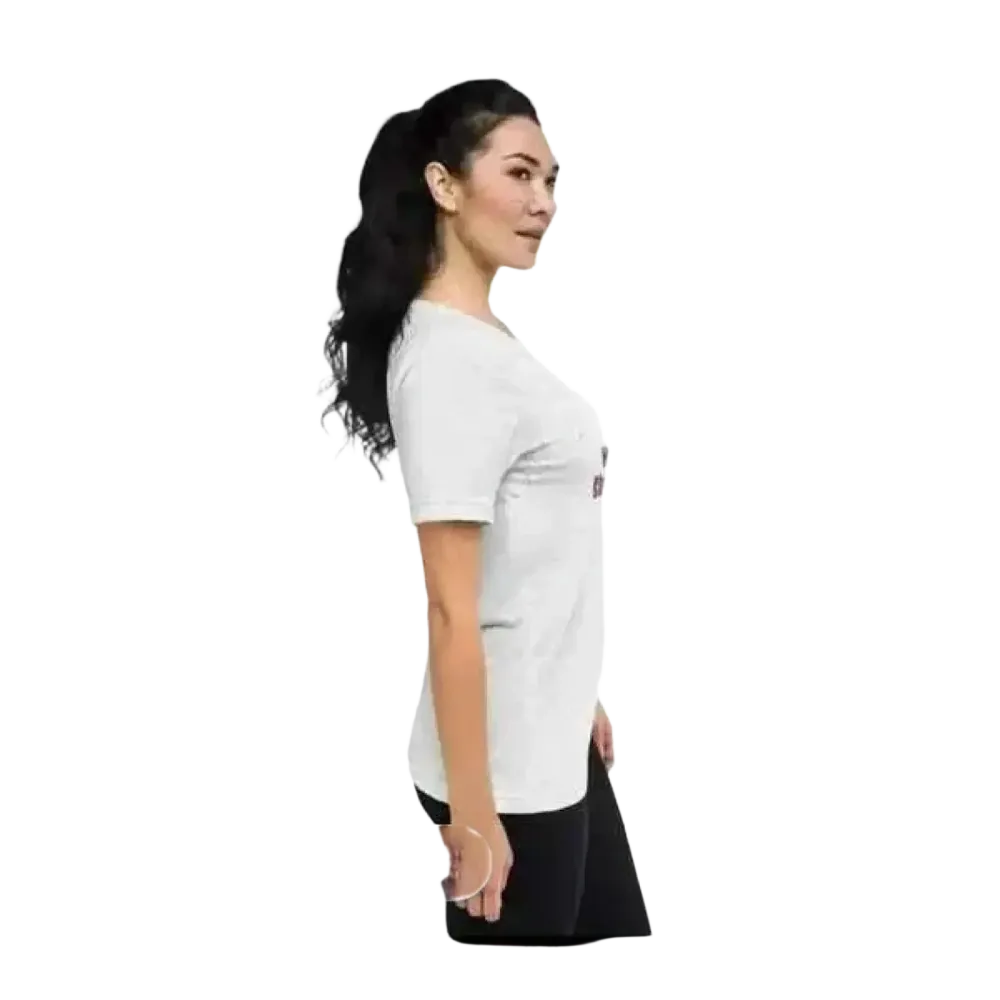 Besticktes Damen T-Shirt aus Polyester in XS-4XL, Kurzarm, bequemes Rundhals-Shirt für jeden Stil von BUYATHOME24