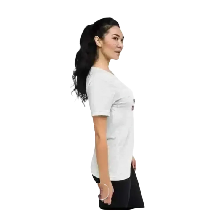 Besticktes Damen T-Shirt aus Polyester in XS-4XL, Kurzarm, bequemes Rundhals-Shirt für jeden Stil von BUYATHOME24