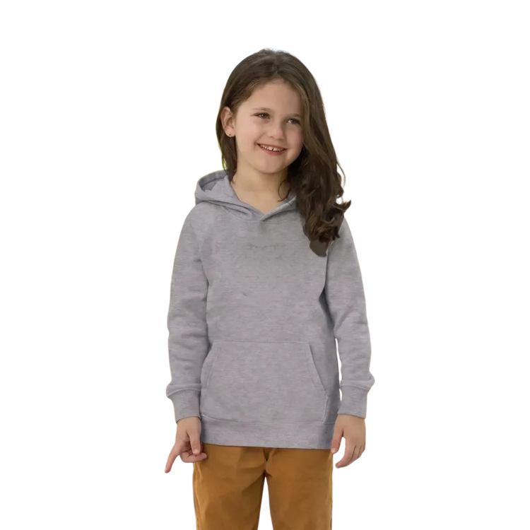 Unisex Halloween Kapuzenpullover mit Wolf-Design, Baumwolle, Grafik Hoodie für Kinder 4-12 Jahre, dunkelgrau