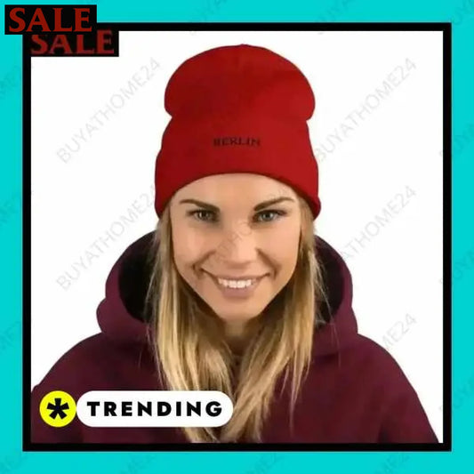 • Wintermütze I Herren & Damen Strickmütze 44 cm - 45 cm  Textildruck BUYATHOME24, T-Shirts BUYATHOME24, Hoodies BUYATHOME24,  Hosen BUYATHOME24, Jacken BUYATHOME24, Schuhe BUYATHOME24