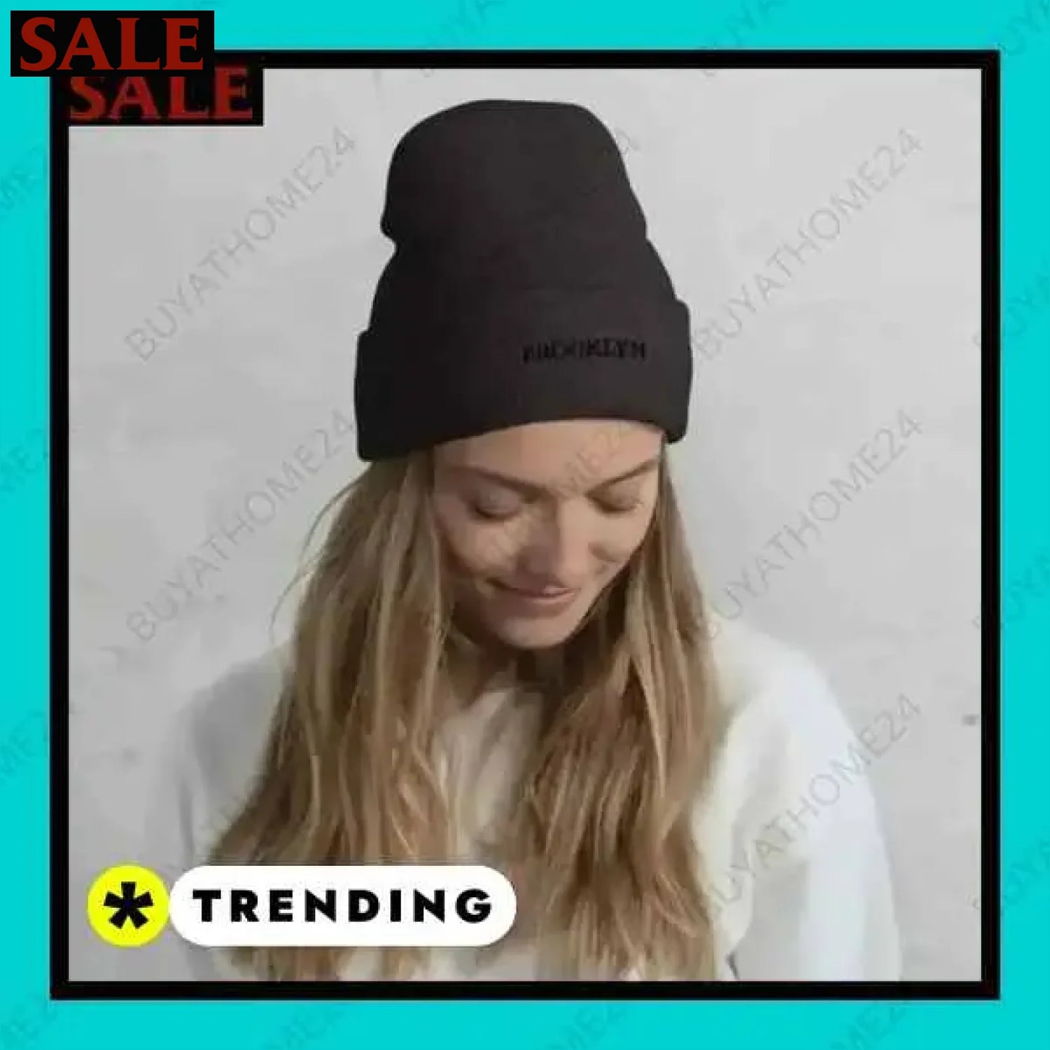 • Wintermütze I Herren und Damen Strickmütze 44 cm - 47 cm  Textildruck BUYATHOME24, T-Shirts BUYATHOME24, Hoodies BUYATHOME24,  Hosen BUYATHOME24, Jacken BUYATHOME24, Schuhe BUYATHOME24