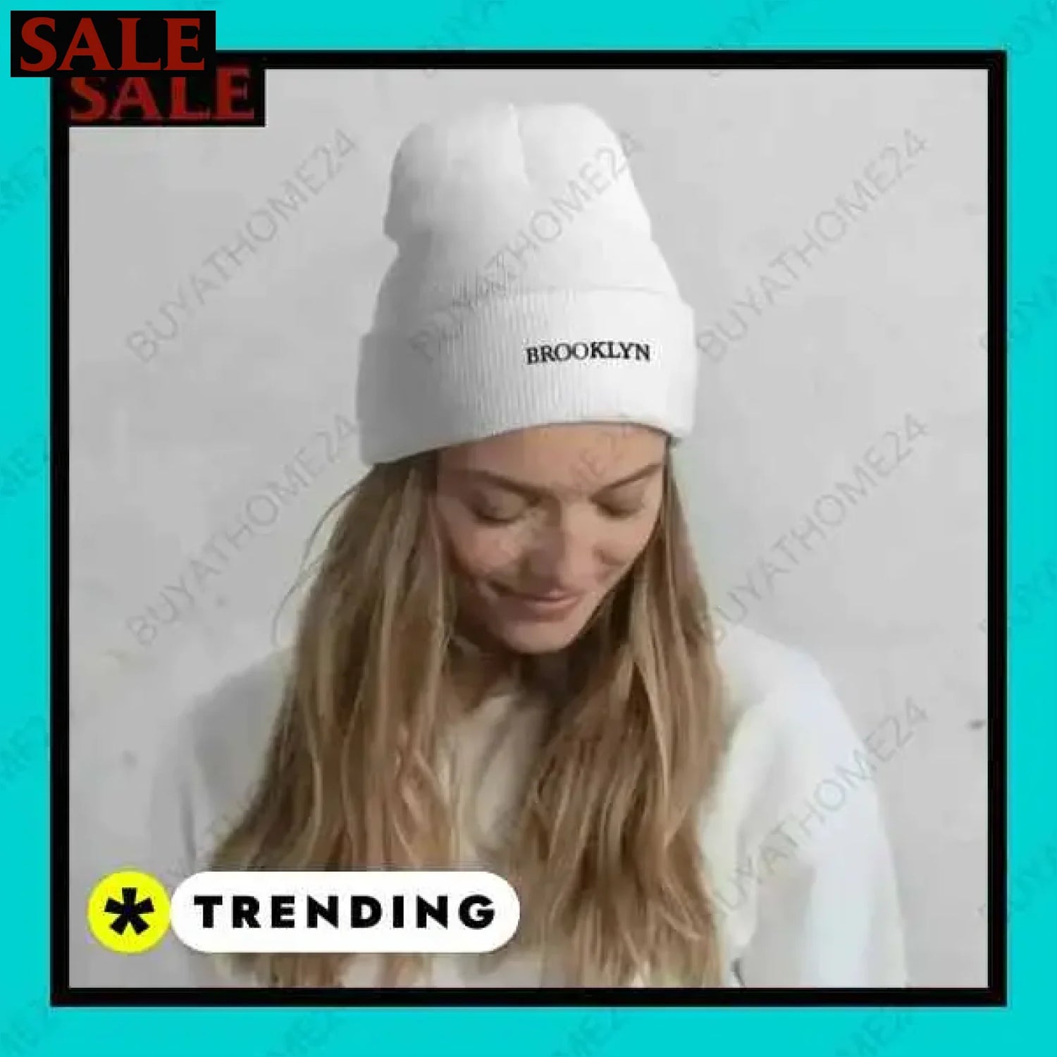 • Wintermütze I Herren und Damen Strickmütze 44 cm - 47 cm  Textildruck BUYATHOME24, T-Shirts BUYATHOME24, Hoodies BUYATHOME24,  Hosen BUYATHOME24, Jacken BUYATHOME24, Schuhe BUYATHOME24
