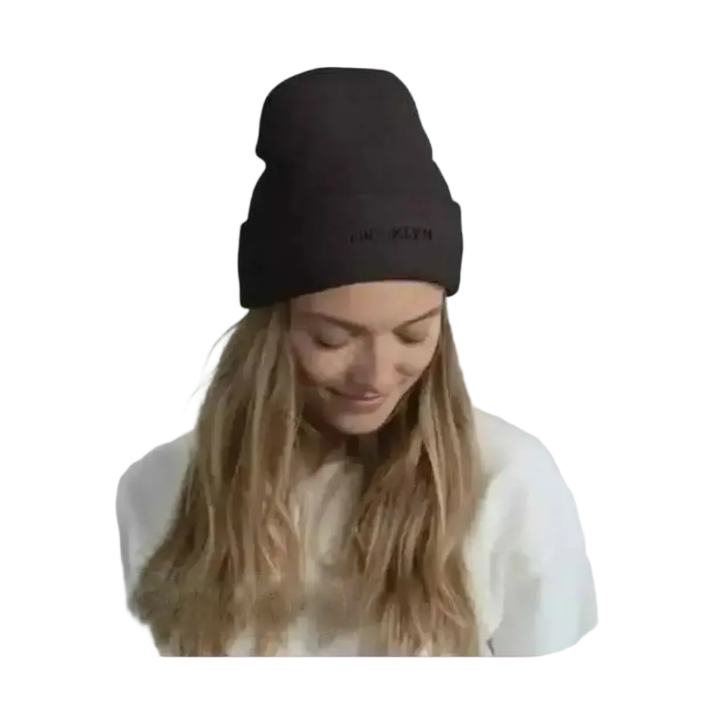 Dunkelgraue Wintermütze aus Strick, beanie für Damen und Herren, 44-47 cm Umfang, 100% Acryl, warme Kopfbedeckung