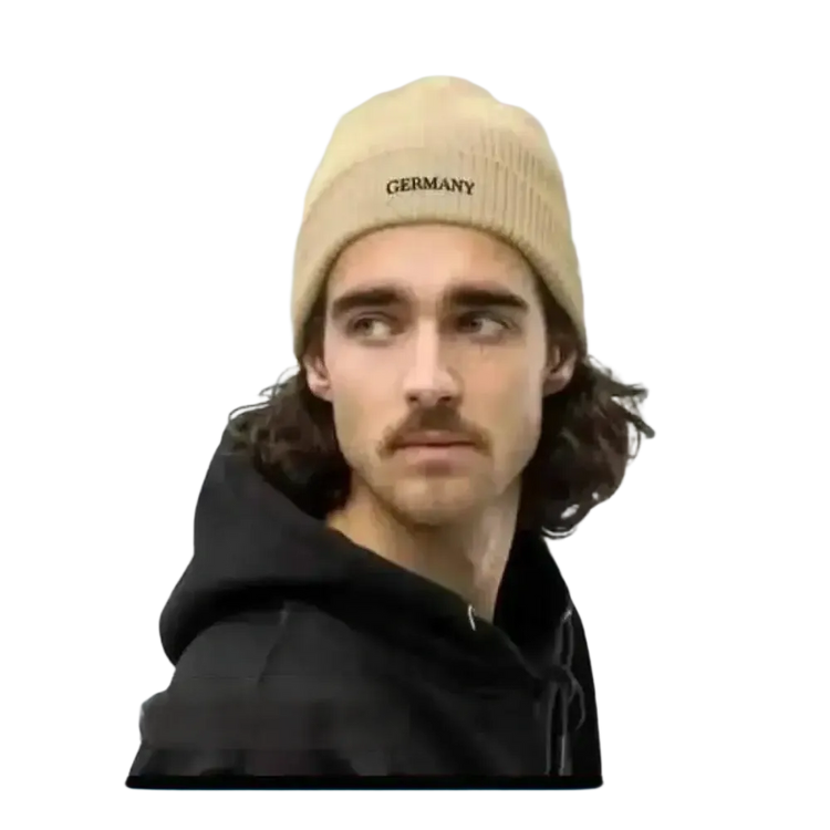 Unisex Wintermütze aus Baumwolle, bequeme Beanie für Herren, flexible Passform, ideal für kaltes Wetter von BUYATHOME24